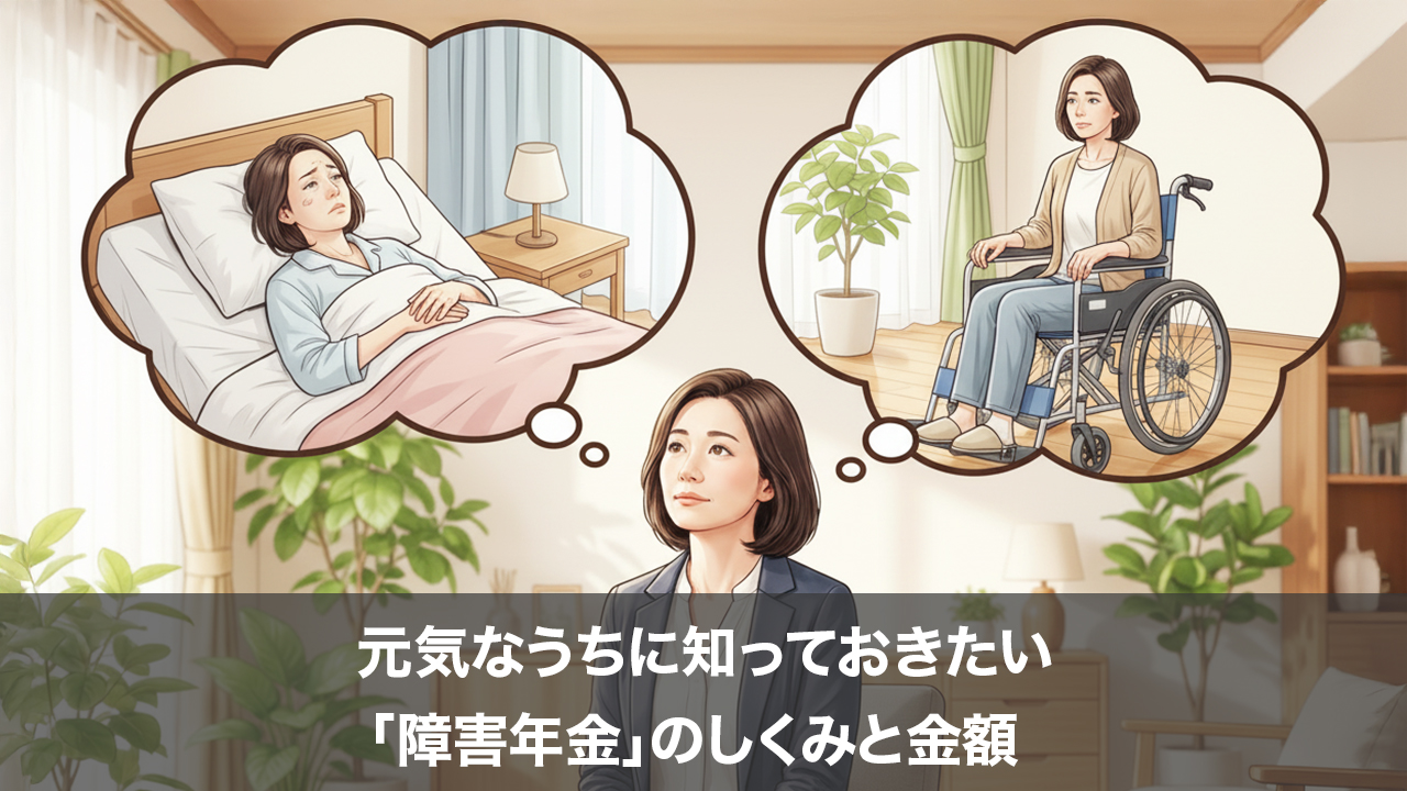 元気なうちに知っておきたい「障害年金」のしくみと金額