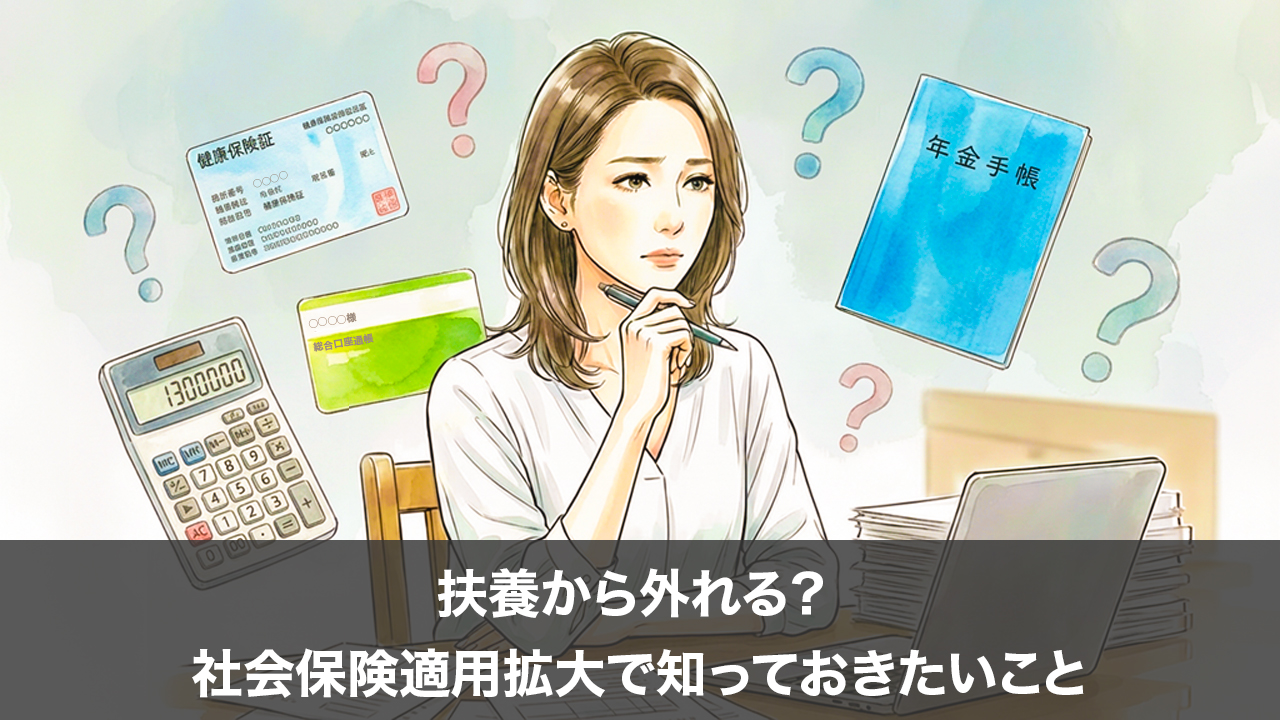 扶養から外れる？ 社会保険適用拡大で知っておきたいこと